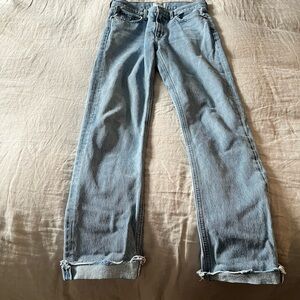 Lightwash Straight Leg Agolde Jeans